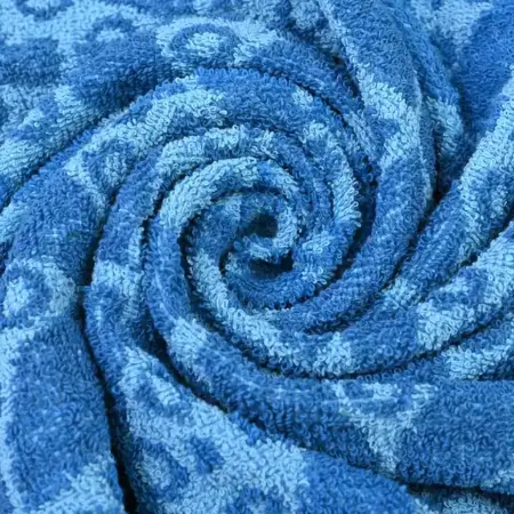 HOMESMART Bundle of 2 Bath/Beach Towel in Blue